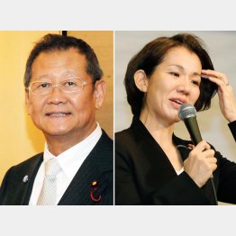 “赤ひげ先生”こと赤枝議員（左）と豊田議員／（Ｃ）日刊ゲンダイ