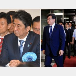 北朝鮮危機が迫っているなら選挙などやっている暇はない（右は萩生田自民党幹事長代行）／（Ｃ）日刊ゲンダイ