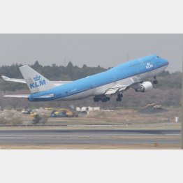 ＫＬＭオランダ航空機（Ｃ）共同通信社