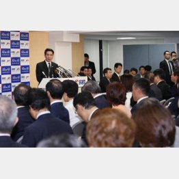 怨嗟の声が渦巻いた民進党の両院議員総会（Ｃ）日刊ゲンダイ