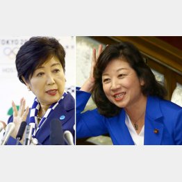 小池知事と野田総務相はかねてから親しい（Ｃ）日刊ゲンダイ
