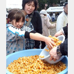 子どもも満足（提供写真）