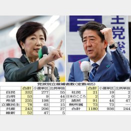 有権者が怒りの決起か（Ｃ）日刊ゲンダイ