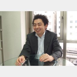 設立当初の後藤社長　（提供写真）