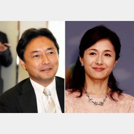１区の後藤田正純氏と女優の水野真紀夫妻（Ｃ）日刊ゲンダイ
