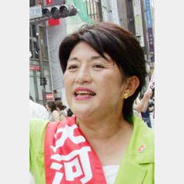 国政に返り咲きを果たした大河原雅子（Ｃ）日刊ゲンダイ
