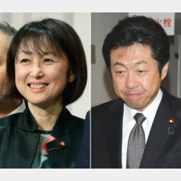 中川郁子氏と門博文氏（Ｃ）日刊ゲンダイ