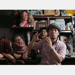 特殊メークアーティスト・ゼライ直井さん（Ｃ）日刊ゲンダイ