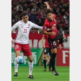 攻守に猛アピールした長澤（Ｃ）Norio ROKUKAWA／Office La Strada