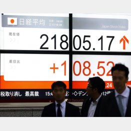 日経平均株価は16営業日続伸の歴代最長を更新（Ｃ）日刊ゲンダイ