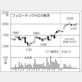 フェローテックホールディングス（Ｃ）日刊ゲンダイ
