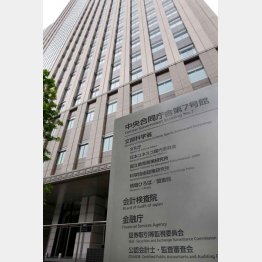 金融庁が入る合同庁舎（Ｃ）日刊ゲンダイ