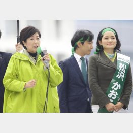 都政の実績を強調したが…（Ｃ）日刊ゲンダイ