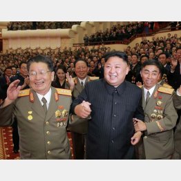 パーティーを開いて６回目の核実験成功お祝い（Ｃ）共同通信社