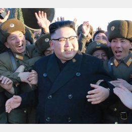 金正恩サマサマの状況（Ｃ）朝鮮通信＝共同