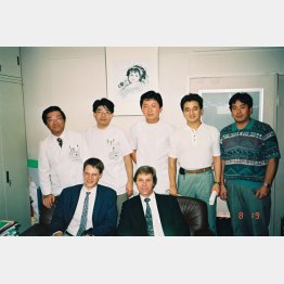 海外の研究者がよく訪れた（提供写真）
