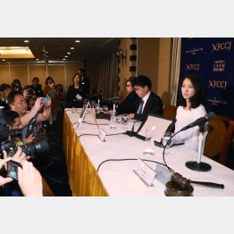 外国特派員協会の会見には１００人超が詰めかけた（Ｃ）日刊ゲンダイ