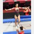 女子個人決勝で銀メダルを獲得（Ｃ）共同通信社