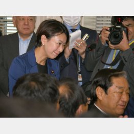 立憲民主両院議員総会に出席する山尾志桜里議員（Ｃ）日刊ゲンダイ