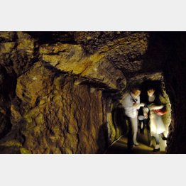 かっては国内にも自前の鉱山が…（石見銀山）／（Ｃ）共同通信社