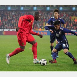 FAルカクはマンチェスター・ユナイテッドで活躍（Ｃ）Norio ROKUKAWA／office La Strada