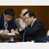 答えられなくて…ゴメン！（長坂康正大臣政務官）／（Ｃ）日刊ゲンダイ