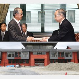 工事ができないごみだったのか、検査やり直しだ（河戸会計検査院長＝上右）／（Ｃ）共同通信社