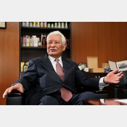 チョーヤ梅酒の金銅幸夫会長（Ｃ）日刊ゲンダイ