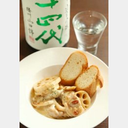 合う酒＝日本酒（十四代）／（Ｃ）日刊ゲンダイ