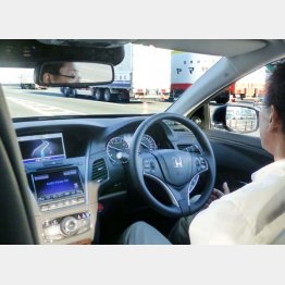 ホンダの自動運転車（Ｃ）共同通信社