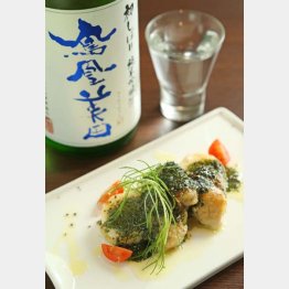 合う酒＝日本酒（鳳凰美田）（Ｃ）日刊ゲンダイ