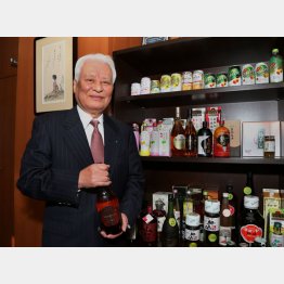 チョーヤ梅酒の金銅幸夫社長（Ｃ）日刊ゲンダイ