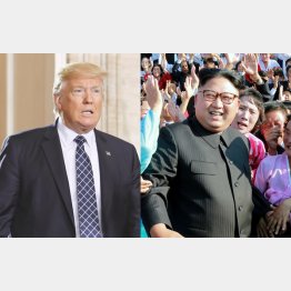 トランプ（ＡＰ）のピンチに金正恩（朝鮮通信=共同）は…