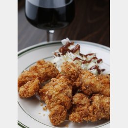 合う酒＝赤ワイン、ビール（Ｃ）日刊ゲンダイ