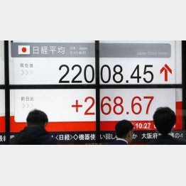 株価は高値圏だが…（Ｃ）日刊ゲンダイ