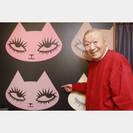 「オレ、猫語話せるんだよ！」と安部譲二さん／（Ｃ）日刊ゲンダイ