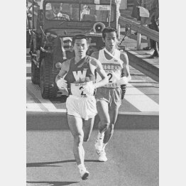 瀬古利彦陸連マラソン強化リーダー（左）も早大時代は「箱根」を走った（Ｃ）共同通信社