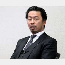 記者会見をする今村岳司西宮市長（Ｃ）共同通信社