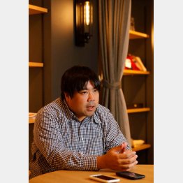 アソビシステム代表取締役社長の中川悠介さん（Ｃ）日刊ゲンダイ