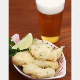 合う酒＝ビール（Ｃ）日刊ゲンダイ