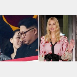 金正恩＆妹・与正とイバンカ（Ｃ）代表撮影・JMPA