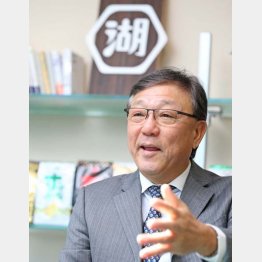 湖池屋の佐藤章社長（Ｃ）日刊ゲンダイ