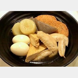 鶏の手羽先入り関東炊き（Ｃ）日刊ゲンダイ