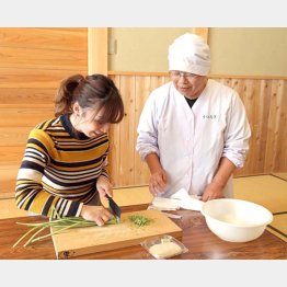 ワサビ漬け体験は１２００円（要予約・うつろぎ）／（Ｃ）日刊ゲンダイ