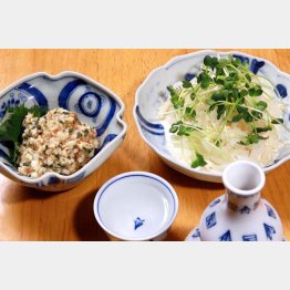 合う酒=日本酒（Ｃ）日刊ゲンダイ