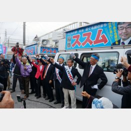 名護市長選で民意を示せ（Ｃ）日刊ゲンダイ