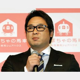 解任された大地前社長（Ｃ）日刊ゲンダイ