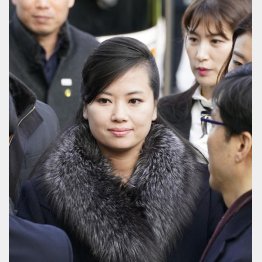 芸術団の玄松月団長（Ｃ）共同通信社