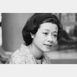 ６０年代前半当時の加藤治子（Ｃ）共同通信社