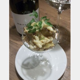 合う酒＝ニュージーランド産ソービニヨンブラン（白ワイン）／（Ｃ）日刊ゲンダイ